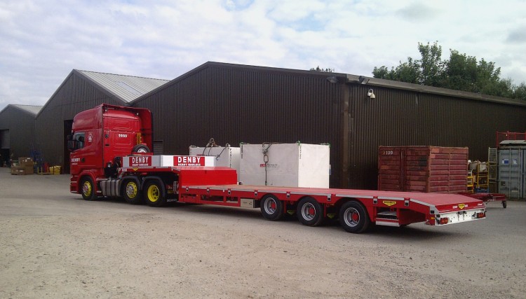 We have various Broshuis trailers for heavy loads